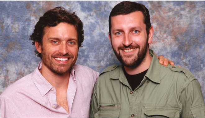 Rob Benedict op conventie